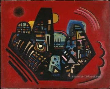 Noir Rouge Wassily Kandinsky Peinture à l'huile